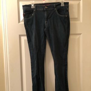Beautiful vintage Firehouse jeans w/ bows&zippers